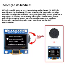 Módulo OLED SSD1315 + Encoder Thumbnail 5