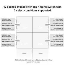 Controlador de Botão Tuya Smart ZigBee Thumbnail 6