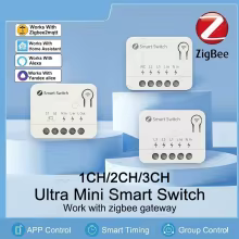 Interruptor Inteligente Zigbee Mini Thumbnail 1