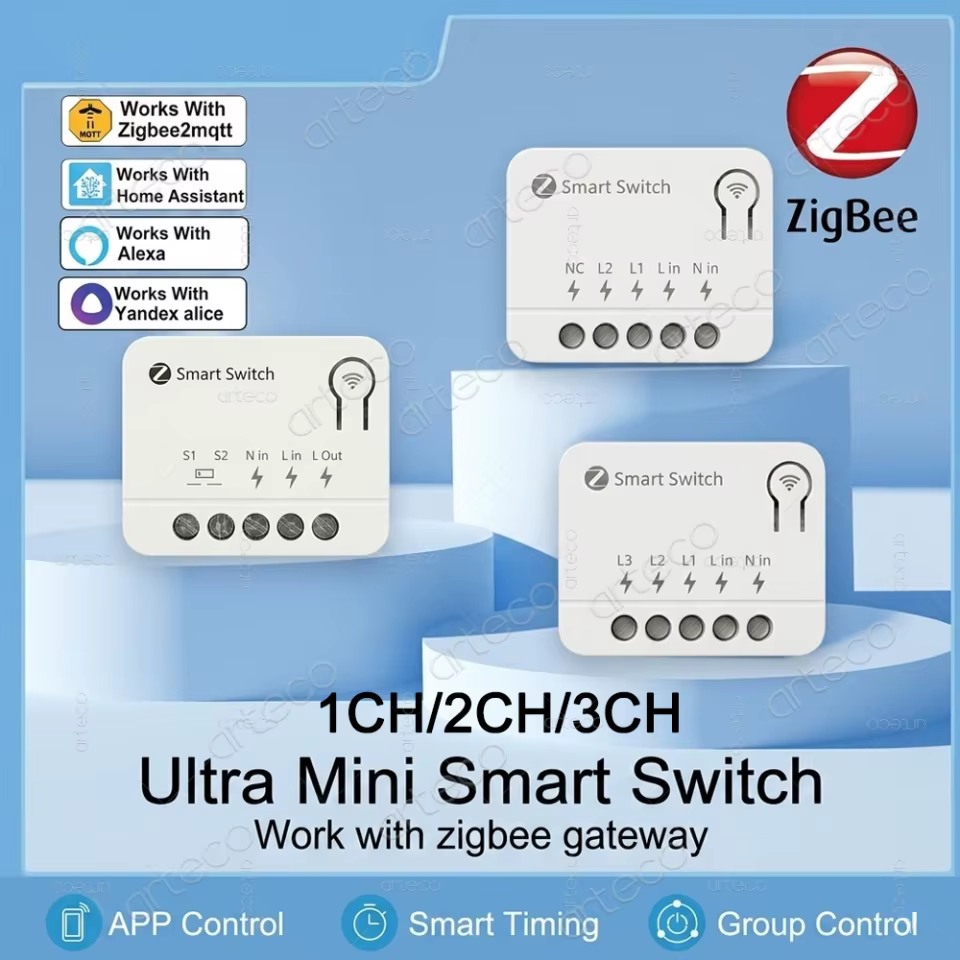Interruptor Inteligente Zigbee Mini
