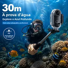 Câmera de Ação Mini 4K Waterproof Thumbnail 4