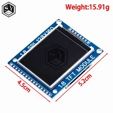 Módulo LCD TFT 1.8" SPI Thumbnail 2