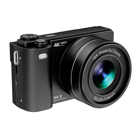 Câmera Digital 4K 64MP