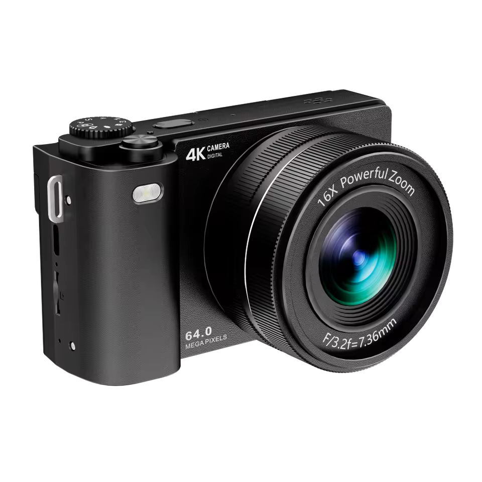 Câmera Digital 4K 64MP