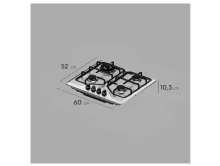 Cooktop 4 Bocas Electrolux Inox KE4XC Thumbnail 5