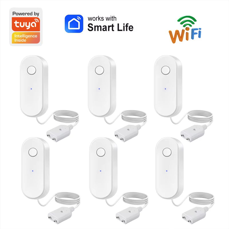 Sensor de Vazamento WiFi Tuya