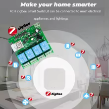 Relé Zigbee 4 Canais Inteligente Thumbnail 3