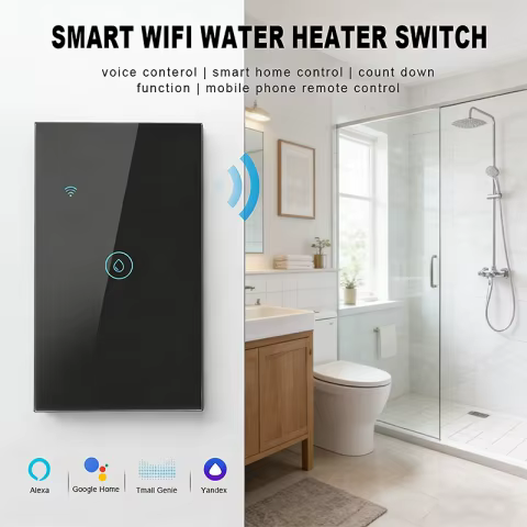 Interruptor Inteligente WiFi Tuya 40A 8000W