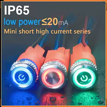 Interruptor Metálico LED 16mm Thumbnail 2