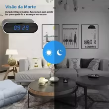 Câmera Mini 4K Relógio Wi-Fi Thumbnail 4