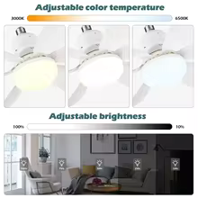 Ventilador de Teto LED 40W com Controle Remoto Thumbnail 5