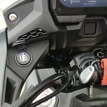 Carregador Moto Honda CB500X Dual USB Thumbnail 5