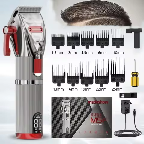 Madeshow M5 Máquina de Cortar Cabelo Profissional