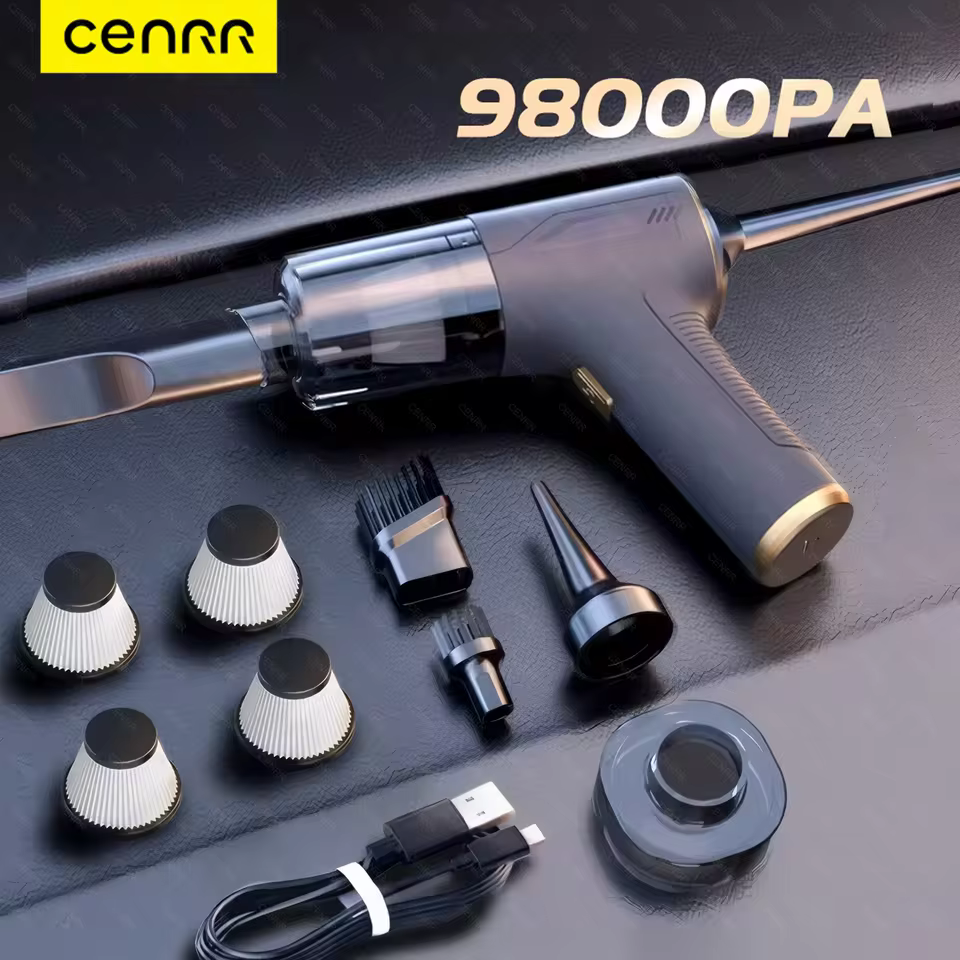 Aspirador de Pó Portátil CENRR 98000PA
