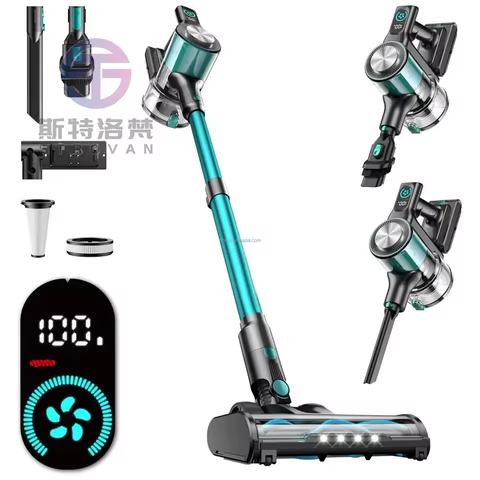 Aspirador Sem Fio HEPA LED