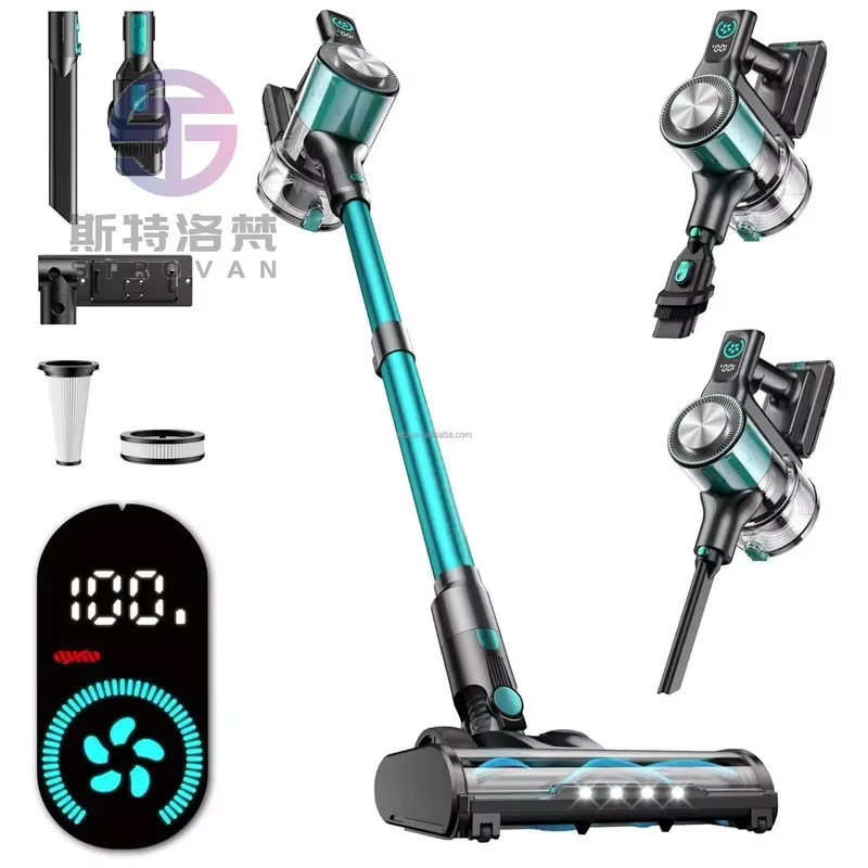 Aspirador Sem Fio HEPA LED