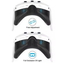 Capa Facial VR Silicone Quest 3 Thumbnail 5