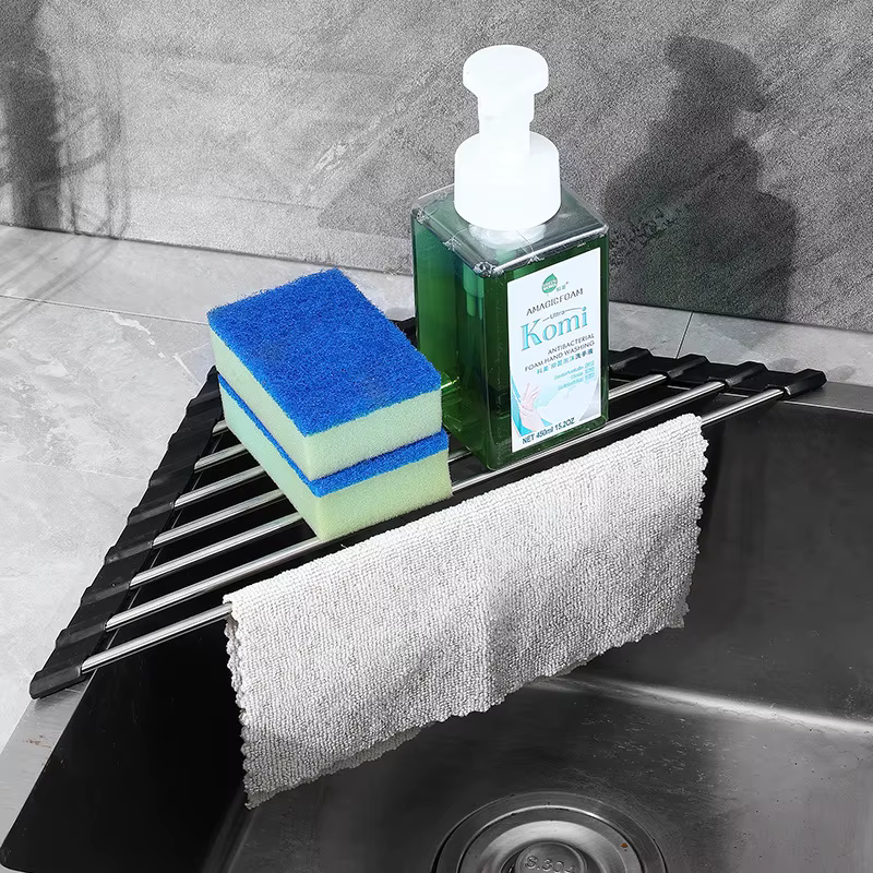 Organizador de Pia Triangular Dobrável