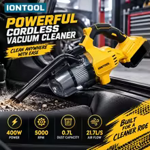 Aspirador de Pó IONTOOL 0.7L Amarelo Thumbnail 1