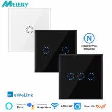 Interruptor Inteligente Melery WiFi Touch Thumbnail 1