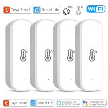 Sensor Tuya WiFi Temperatura e Umidade Thumbnail 1