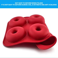 Molde Silicone Rosquinha 6 Buracos Thumbnail 2