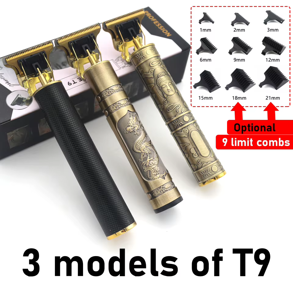 Aparador de Cabelo T9 Profissional