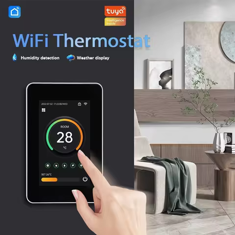 Termostato Inteligente Tuya Wi-Fi