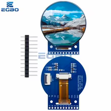 Tela LCD TFT 1.53" Redonda Thumbnail 5
