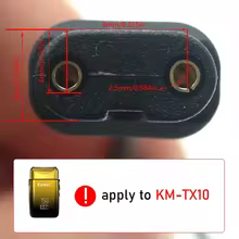 Carregador Kemei KM-TX10 USB Thumbnail 2