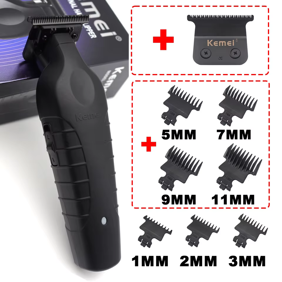 Kemei KM-2299 Máquina de Corte de Cabelo Profissional