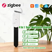 Monitor Zigbee 4 em 1 para Casa Inteligente Thumbnail 1