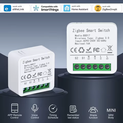 Interruptor Inteligente Zigbee 16A