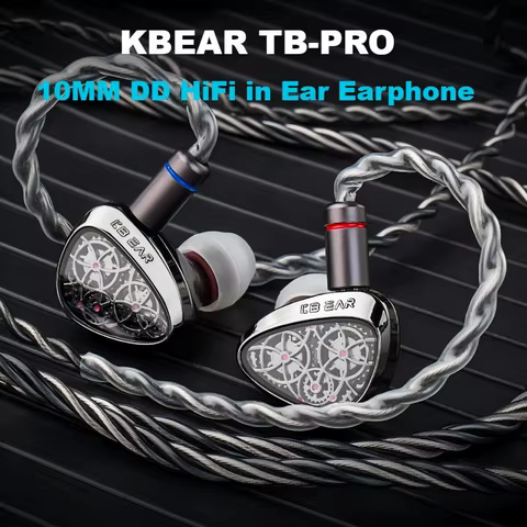 KBEAR TB-PRO Fones de Ouvido HiFi