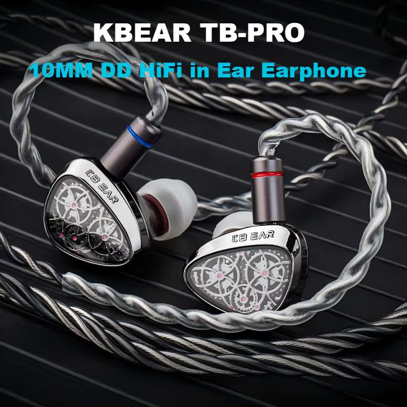 KBEAR TB-PRO Fones de Ouvido HiFi