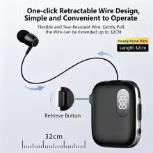 Fone Lavalier K91 Bluetooth 6.0 Thumbnail 4