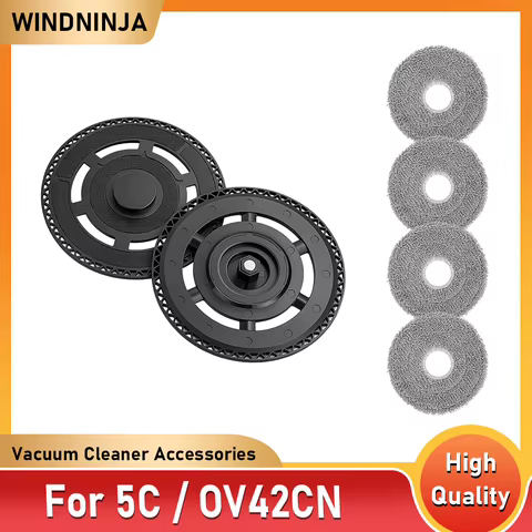 Kit Suporte e Pano Xiaomi Robô Aspirador 5C