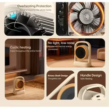 Aquecedor Portátil com Ventilador Thumbnail 6