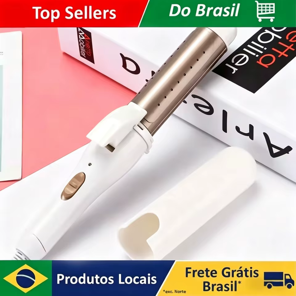 Modelador de Cabelo Profissional 2 em 1