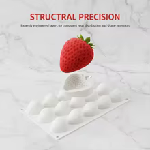 Molde Silicone Morango Thumbnail 2