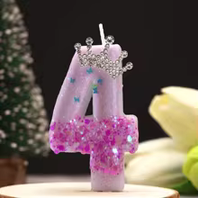 Vela Princesa Rosa Vermelha Thumbnail 6