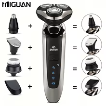 Barbeador Elétrico Masculino MIGUAN Thumbnail 3