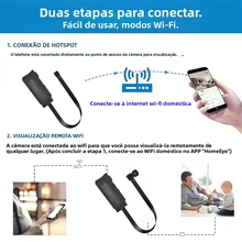 Câmera WiFi 4K Mini HD Thumbnail 3