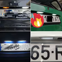 Lâmpada LED Placa Smart Fortwo 2 Pçs Thumbnail 5