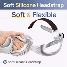 Faixa Cabeça VR Quest 3 Silicone Thumbnail 5