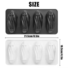 Molde Silicone Pistache 4 Cavidades Thumbnail 3