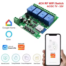 Módulo Relé WiFi 4 Canais Inteligente Thumbnail 2