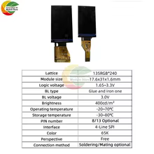 Tela LCD 1.14 IPS 135x240 ST7789 Thumbnail 4