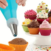 Kit 38 Peças Decoração Bolo Creme Saco Thumbnail 5