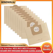 Sacos de Filtro Karcher WD3 Thumbnail 1